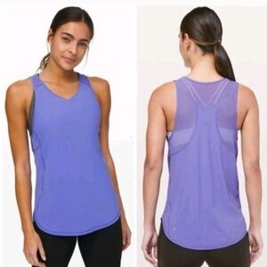 Lululemon Athletica Women's Sculpt Tank Il - Violet Viola Sport Casual Size XS.